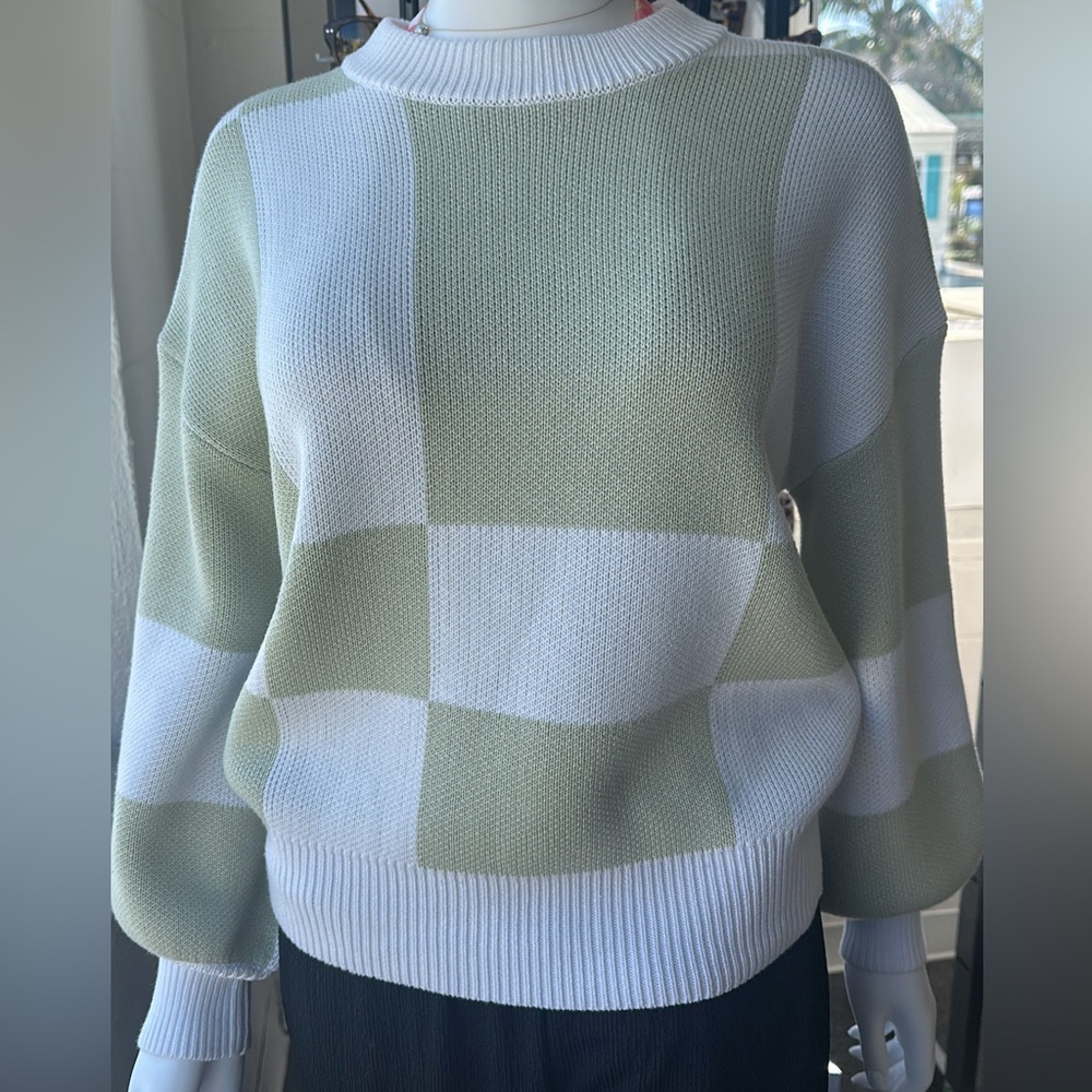 Rusty Dora Crew Neck Knit Sweater